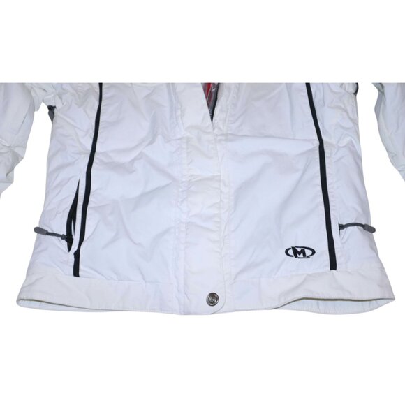 Marker Women’s White Ski Jacket Size 6 Insulated Snowboard Winter Sports - Picture 5 of 13